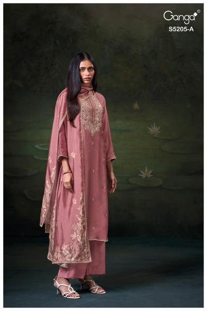 Ganga celsa 5205 dress material wholesale
